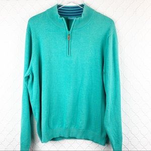 J. McLaughlin half zip Performance Pullover XL